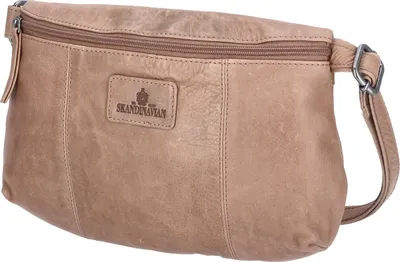 Produktbild von The Skandinavian Brand Leder Crossbody Bag  beige : beige-26 Farbsortierung: beige-26