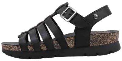 Produktbild von Panama Jack Sasha  Sandalen Plat - Zwart - Maat 41