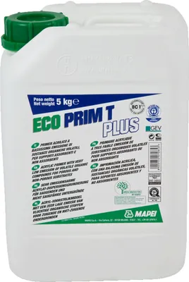 Produktbild von Mapei Eco Prim T Plus Primer Universal-Grundierung Schnell Trocknend 5 KG