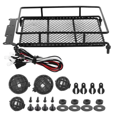 Obrázek produktu pro RC střešní nosič,RC střešní nosič zavazadel,RC střešní nosič s LED,RC střešní nosič zavazadel s LED,RC kovový střešní nosič,RC příslušenství