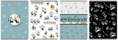 Produktbild von Notizbuch A5/60 Seiten, Minions-Motiv (5 Stück) – Beniamin