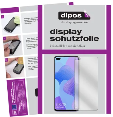Obrázok produktu pre 1x ochranná fólia pre Honor V30 5G clear Screen Protector Film Ochrana displeja dipos