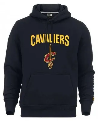 Image de Sweat à Capuche NBA Cleveland Cavaliers New Era Team logo Navy