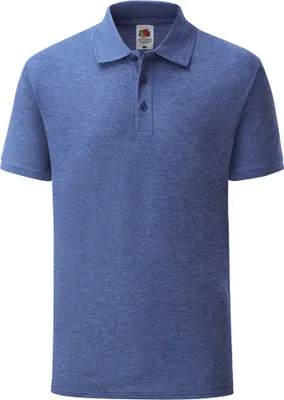 Produktbild von Fruit Of The Loom 65/35 Herren Piqué Polo-Shirt, Kurzarm BC388 (XL) (Royal meliert)