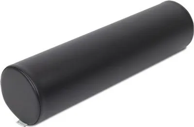 Produktbild von Habys Lagerungsrolle, Vollrolle, Nackenkissen, Lagerungskissen, Nackenrolle, Knierolle für Massage und Therapie, Fitnessrolle, 15x60cm Schwarz