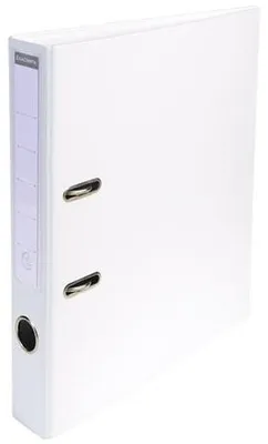 Productafbeelding van Exacompta, 10 ringbanden, PVC, A4, rugbreedte 50mm. Wit, artikelnummer 53548E