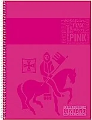 Produktbild von Collegeblock A4 80Bl 90g Lin21 - Premium pink liniert Innenrand
