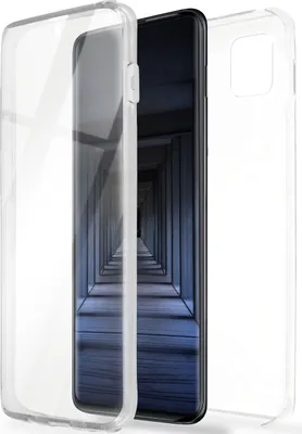 Produktbild von ONEFLOW® Touch Case kompatibel mit Samsung Galaxy Note10 Lite - Hülle beidseitig transparent, Klar