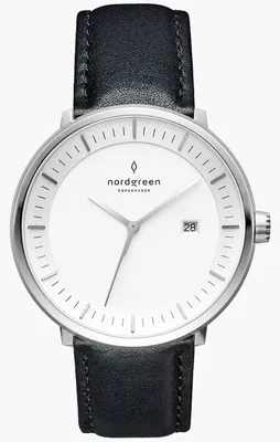 Imagen del producto de Nordgreen Copenhague - PH40SILEBLXX - Reloj de pulsera - Para hombre - Cuarzo - PHILOSOPHER