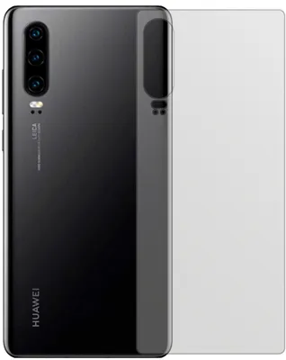 Produktbild von 6x Schutzfolie für Huawei P30 Rückseite matt Displayschutzfolie Display Schutz