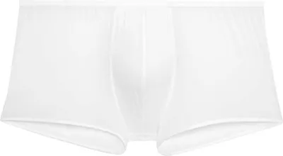 Produktbild von HOM Herren Shorts Plumes Trunks Boxer Hipster Unterhose Unterwäsche Ohne Eingriff Weiß/White L