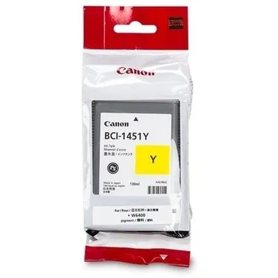 Obrázok produktu pre Canon BCI-1451Y, Žltá, Atrament na pigmentovej báze, 1 kusov