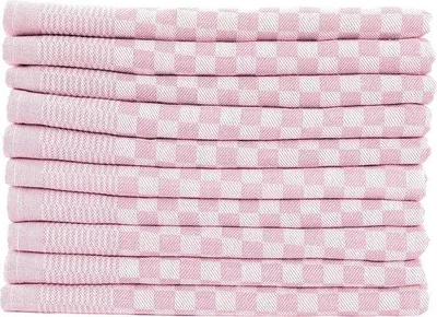Zdjęcie produktu dla Zestaw 10 ręczników kuchennych Unyqoos® – 50 x 70 cm, 100% bawełna, 210 g/m² (75 g), wysokiej jakości, bardzo chłonne, z pętelką do zawieszania, certyfikat Oeko-Tex Standard 100