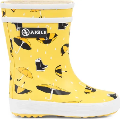 Produktbild von Aigle Baby Flac Theme  gelb/marineblau Gr. 20