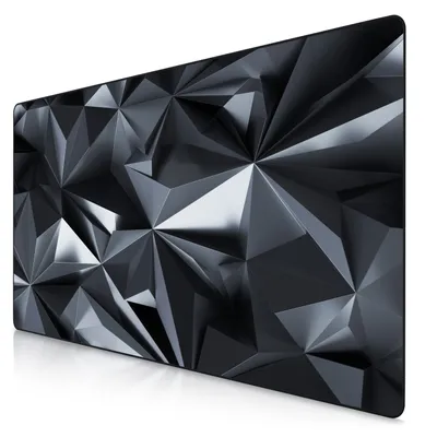 Zdjęcie produktu dla Titanwolf Gaming Mousepad, XXXL Speed Mousepad 1200 x 600 mm, szybkość i precyzja, czarny kryształ