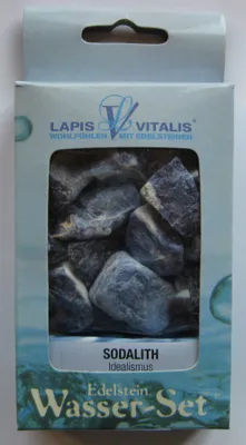 Produktbild von Lapis Vitalis Wassersteine: Sodalith Gewicht 100 Gramm