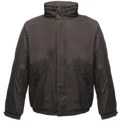 Produktbild von Regatta Dover Jacke mit Thermo-Guard-Isolierung, wasserdicht, winddicht LT391 (5XL) (Schwarz/Aschgrau)