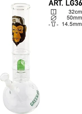 Produktbild von Bongo Eispfeife Greenline mit Filterung 32cm LG36