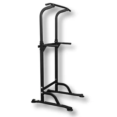 Produktbild von Asato Station Klimmzugstange, 150 kg, 10-fach höhenverstellbar 168–208 cm, Dip-Stange