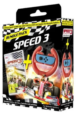 Produktbild von Speed 3 + Racing Wheel Bundle Spiel für Nintendo Switch Spiel als DLC