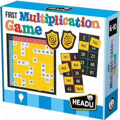 Zdjęcie produktu dla Headu First Multiplication Game, Gra karciana, Logiczny, 6 lat(a), 30 min
