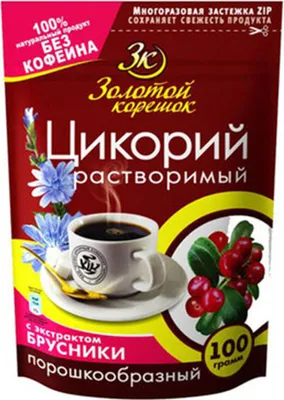 Produktbild von Zichorienkaffee mit Preiselbeer-Extrakt 100g ohne Koffein Kaffee Alternative verschiedene Sorten