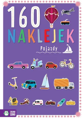 Zdjęcie produktu dla Pojazdy. 160 naklejek