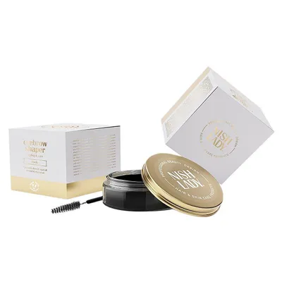 Produktbild von NishLady Eyebrow Shaper Black 50ml – Augenbrauen Make-up