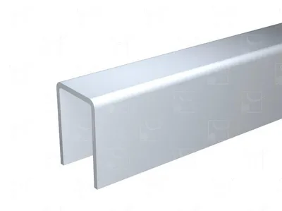 Image de Profil U en alu dimension 25x18mm longueur 3000mm - MANTION - 1109A/300