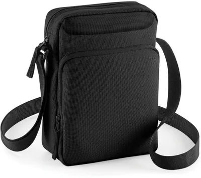 Image de BagBase BG30 | Across Body Bag / 16 x 23 x 7 cm - Couleur : Noir - Taille : 16 x 23 x 7 cm