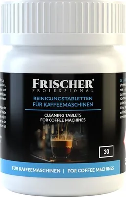 Produktbild von Frischer Kaffeemaschinen-Reinigungstabletten 30 Stück.