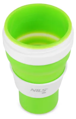 Produktbild von Nils NC4103 Faltbarer Silikon Reisebecher 600ml
