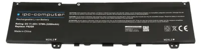 Produktbild von RPJC3 Akku 37Wh für Dell