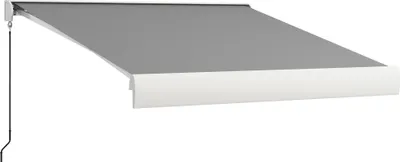 Produktbild von Outsunny Gelenkarmmarkise 3m Elektrische Markise mit Handkurbel, Fernbedienung