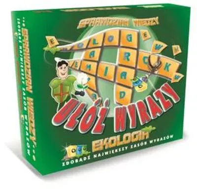 Produktbild von FAN Gra Ułóż wyrazy ekologia – Wortlegespiel (polnische Ausgabe)