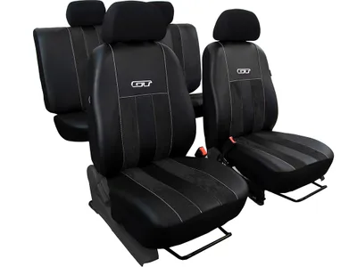 Produktbild von Autositzbezüge Universal Schonbezüge für Auto GT Alkantara , Schwarz