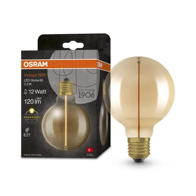 Obrázek produktu pro Osram 4099854049934, 2,2 W, 12 W, E27, 120 lm, 15000 h, Teplá bílá
