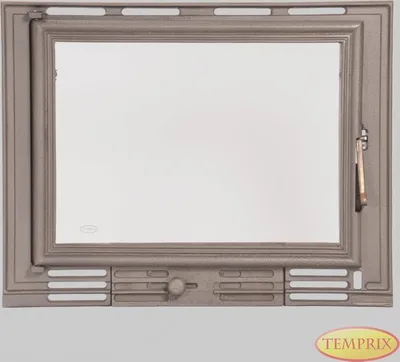 Zdjęcie produktu dla Drzwi do pieca i kominka z szybą | 645 x 500 mm Drzwi do kominka Kenai, uchwyt po prawej stronie | Drzwi do piekarnika, drzwi do pieca opalanego drewnem, drzwi do pieca kaflowego, drzwi do pieca do pizzy, drzwi do wędzarni, drzwi do pieca kamiennego, piec do wypieku chleba