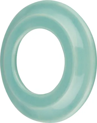Image de Porcelaine Cadre rétro simple I PR1 turquoise
