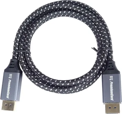 Produktbild von PremiumCord DisplayPort 1.4 Anschlusskabel, Metall und vergoldete Stecker, 2m