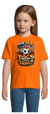 Produktbild von Kinder Fußball USA 2026 Fan T-Shirt