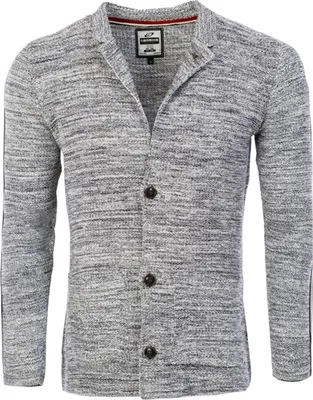 Produktbild von Brandneu Schicke Strickjacke CARISMA CRM5142 Navy Knopfleiste XL