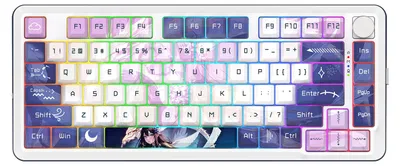 Produktbild von REDRAGON K681ACG-RGB-PRO Cyrus, Kabellos, USB + RF Wireless + Bluetooth, Mechanischer Switch