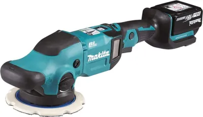 Produktbild von Makita DPO600RTE - Polierer de orbit brushless LXT de ion de lithium ion de 18 V, enthält 2 Batterien de ion de lithium ion de 5.0 Ah und Ladegerät in einer de Werkzeugtasche de