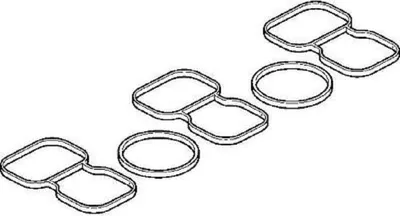 Produktbild von Dichtungssatz, Ansaugkrümmer ELRING 735.130