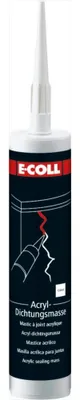 Produktbild von E-Coll Acryl-Dichtungsmasse 310ml weiß (F) , 4317784349444