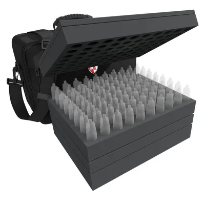 Image de Sac MAXI pour flacons de peinture, outils et miniatures, en mousse