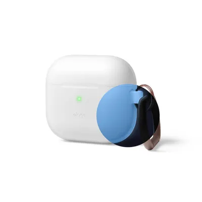 Produktbild von elago AirPods 3 Silicone Hang Case, Hülle, Blau