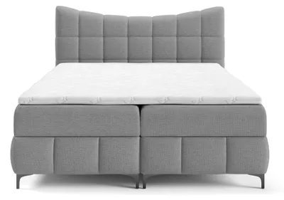 Zdjęcie produktu dla Łóżko Herla 120x200 cm, z 2 pojemnikami, tapicerowane