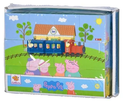 Image de Peppa Pig, cube d'images